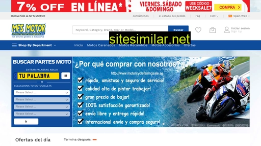 motorcyclefairingsale.es alternative sites