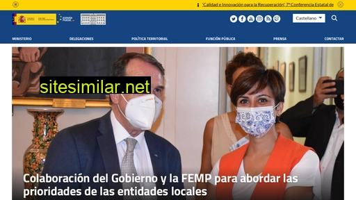 mptfp.gob.es alternative sites
