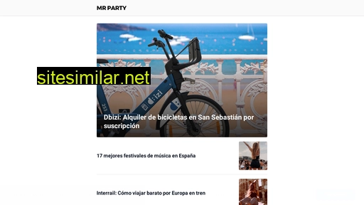 mrparty.es alternative sites