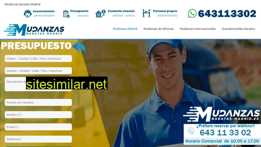 mudanzas-baratas-madrid.es alternative sites