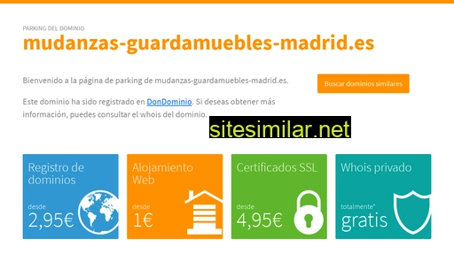 mudanzas-guardamuebles-madrid.es alternative sites
