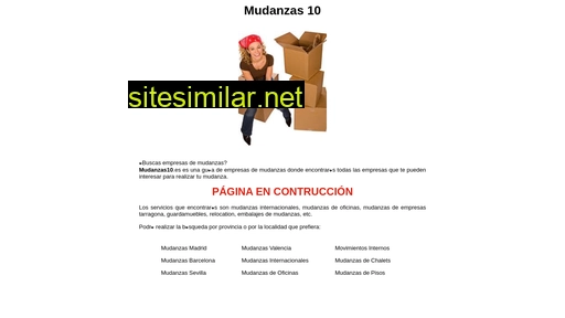 mudanzas10.es alternative sites