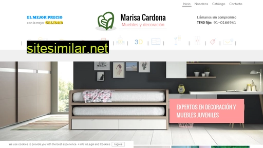 mueblesmarisacardona.es alternative sites