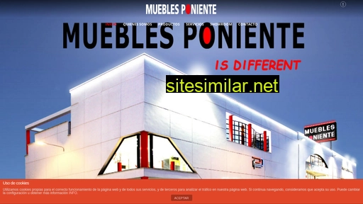 mueblesponiente.es alternative sites