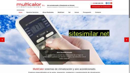 multicalor.es alternative sites