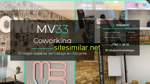 mv33coworking.es alternative sites