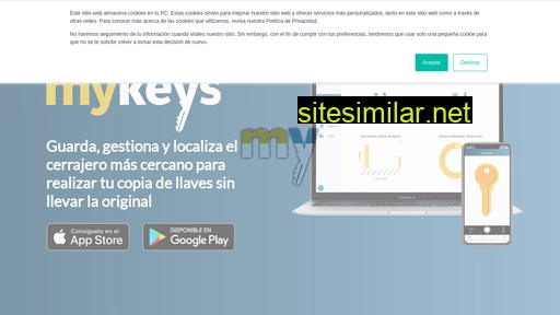mykeys.es alternative sites
