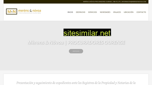 mynprocuradoresourense.es alternative sites
