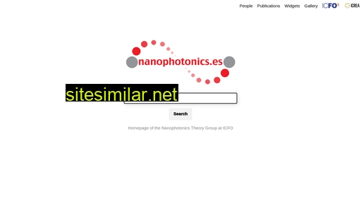 nanophotonics.es alternative sites