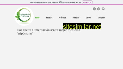 naturalmentenatural.es alternative sites