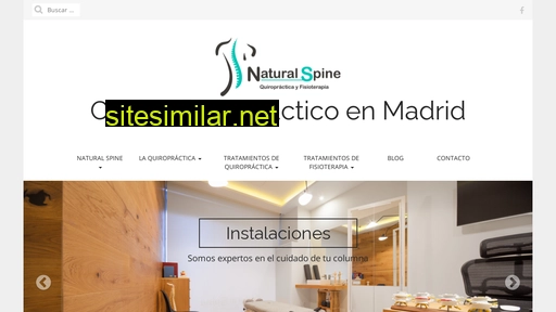 naturalspine.es alternative sites
