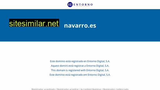 navarro.es alternative sites