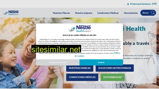 nestlehealthscience.es alternative sites