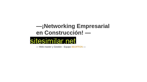 networkingempresarial.es alternative sites