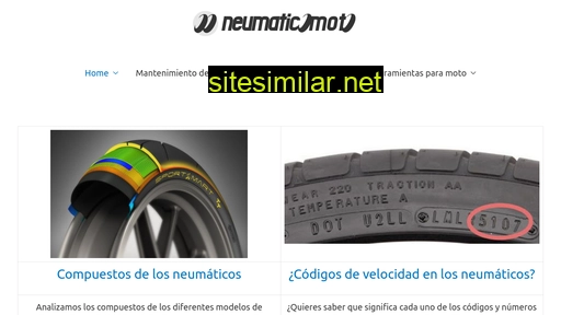 neumaticomoto.es alternative sites