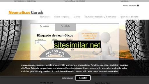 neumaticos-guru.es alternative sites