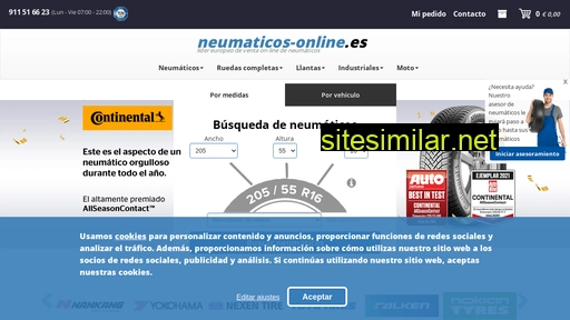 neumaticos-online.es alternative sites