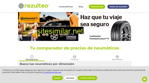 neumaticos.rezulteo.es alternative sites