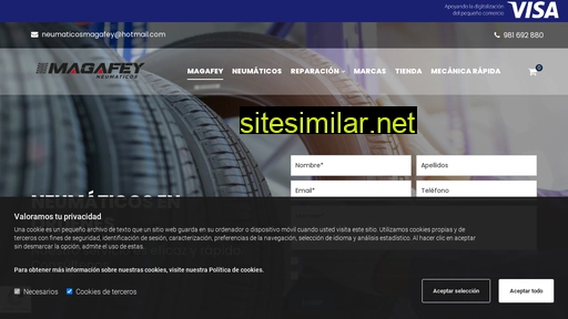 neumaticosmagafey.es alternative sites