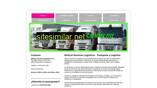 Noalia-servicioslogisticos similar sites