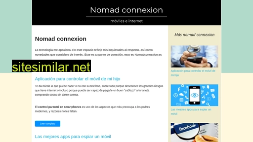 Nomadconnexion similar sites