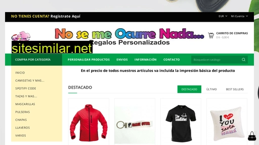 nosemeocurrenada.es alternative sites