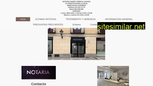 notarialosada.es alternative sites