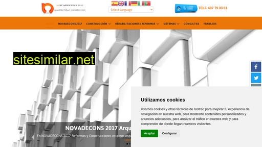 novadecons2017.es alternative sites