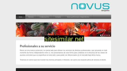 novusabogados.es alternative sites