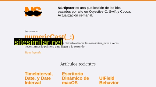 nshipster.es alternative sites