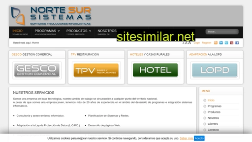 nssistemas.es alternative sites