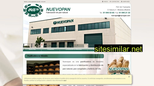Nuevopan similar sites