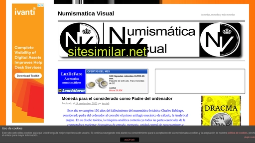 numismatica-visual.es alternative sites