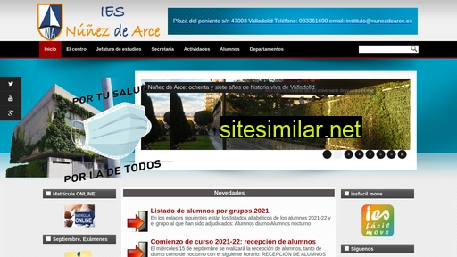 nunezdearce.es alternative sites