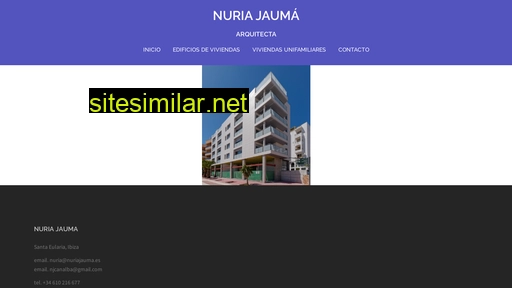 nuriajauma.es alternative sites