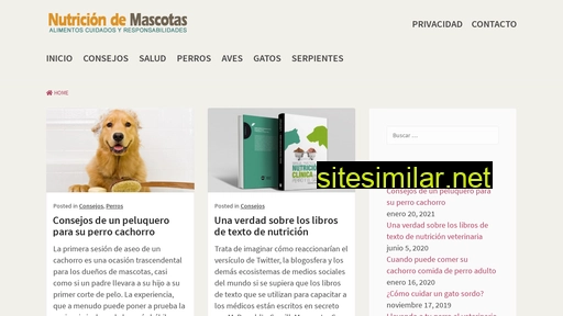 nutriciondemascotas.es alternative sites