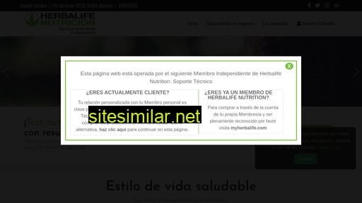 nutricionvital.es alternative sites