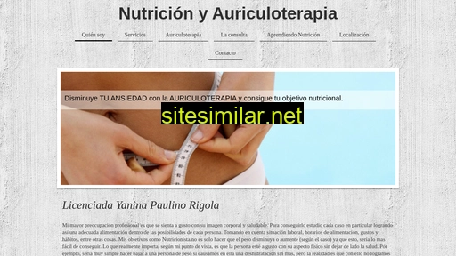nutricionyaninapaulino.es alternative sites