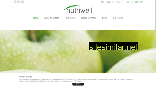 nutriwell.es alternative sites