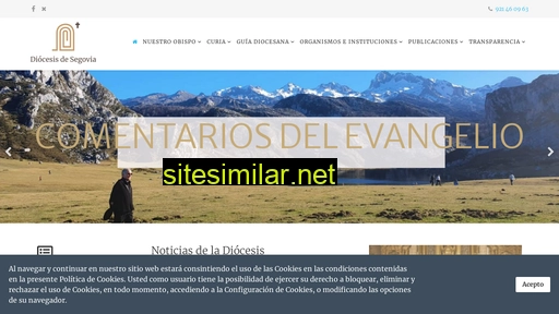 obispadodesegovia.es alternative sites