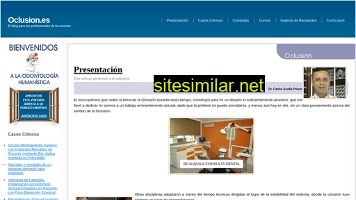 oclusion.es alternative sites