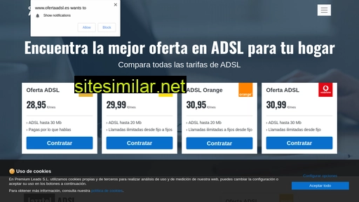 ofertaadsl.es alternative sites