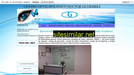 oftalmologosenzaragoza.es alternative sites
