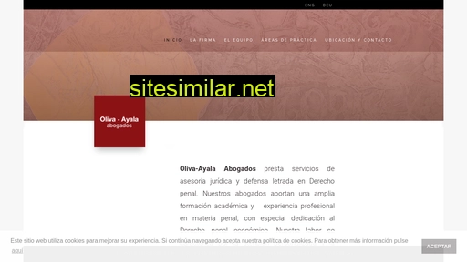 oliva-ayala.es alternative sites