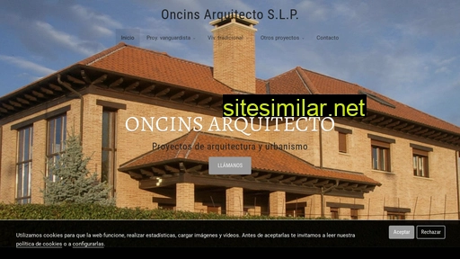 oncinsarquitecto.es alternative sites