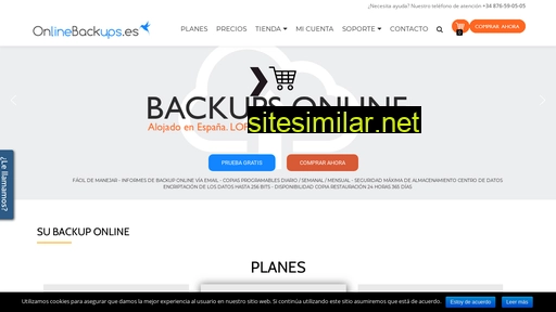 onlinebackups.es alternative sites