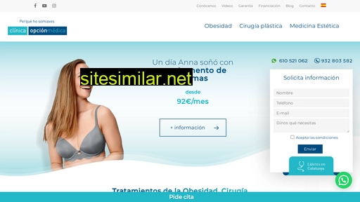 opcionmedica.es alternative sites