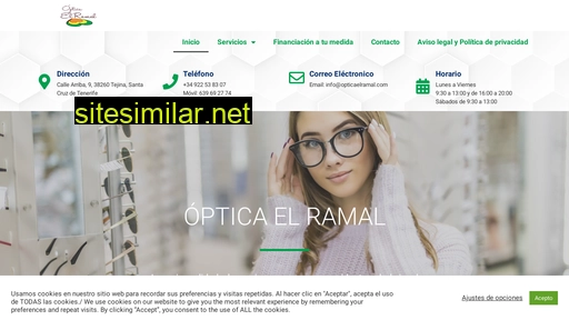 opticaelramal.es alternative sites