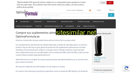 optimaformula.es alternative sites