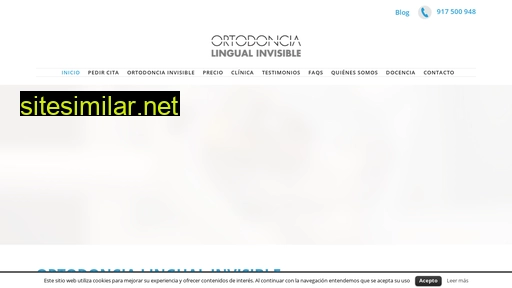 ortodoncialingualinvisible.es alternative sites